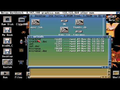 AMIGA CRACKOUT CRACK OUT BREAK OUT BREAKOUT TOM GAMES COLLECTION Thom Robertson 0802'90 WB WORKBENCH