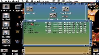 AMIGA CRACKOUT CRACK OUT BREAK OUT BREAKOUT FROM TOM GAMES COLLECTION Thom Robertson 08021990