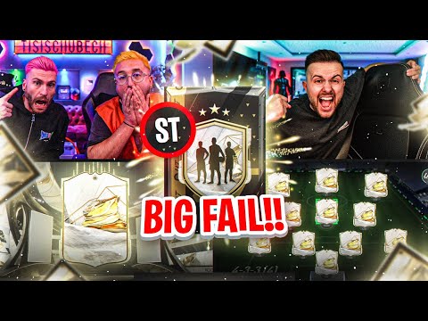 Was ein FEHLER .. 😰 RANDOM ST ICON Squad Builder Battle VS @GamerBrother 🔥 EA FC 24