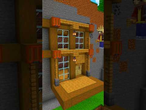 MP gamer74 - Minecraft Easy Mountain House🏠 #shorts #viral #ytshorts #minecraft #minecraftpe #housebuild