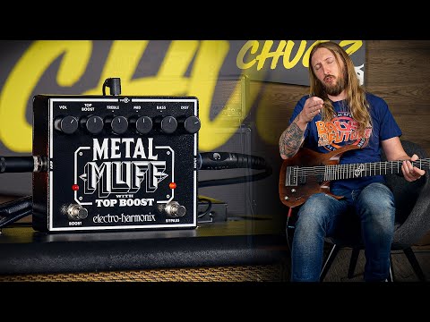 Electro-Harmonix Metal Muff Distortion with Top Boost 2006 - Present - Black image 3
