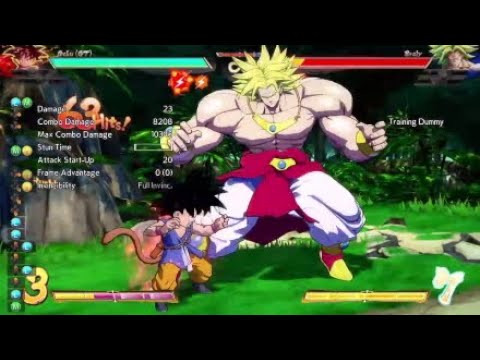 #Dbfz Gt Goku Loop Rejump TOD