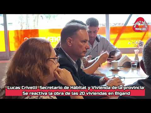 LUCAS CRIVELLI SECRETARIO DE HABITAT Y VIVIENDA DE SANTA FE