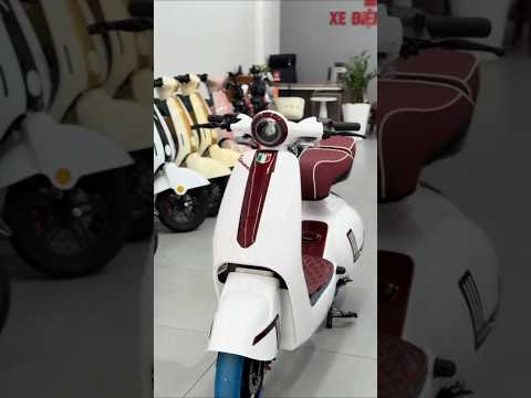 Xe điện V3 946 Dior trắng đỏ