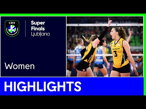 Vakifbank Wins the Champions League! Highlights: A. Carraro Imoco CONEGLIANO vs. VakifBank ISTANBUL