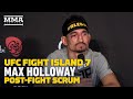Max Holloway Felt He Was 'In the Zone' at UFC Fight Island 7  - MMA Fighting