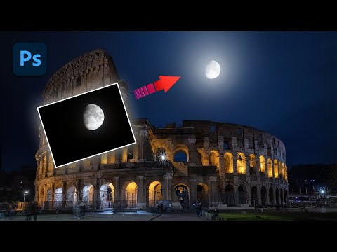 From Empty Sky to Moonlit Magic – Photoshop Moon & Glow!