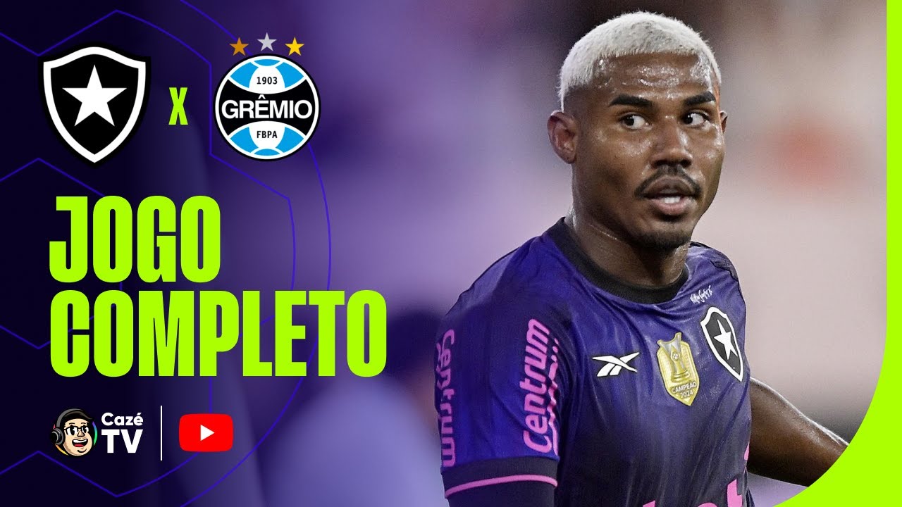 JOGO COMPLETO: BOTAFOGO X GRÊMIO | BRASILEIRÃO 2025 | 35ª RODADA