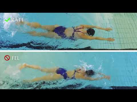 Instruktionsfilm för crawl: Del 3 - Armtag