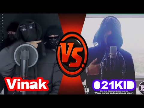 بتل جنجالی 021kid و ویناک (دریل رپ فارسی) | old battle between 021kid and vinak