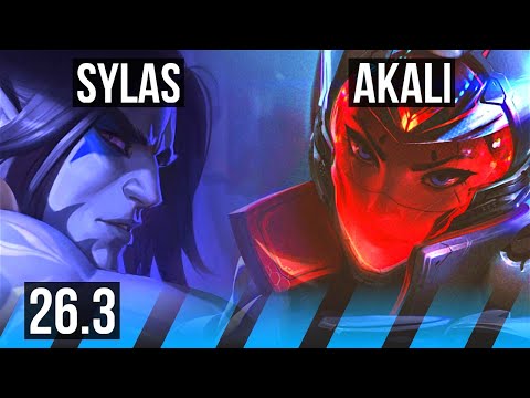 SYLAS vs AKALI (MID) | KR Master | 26.3