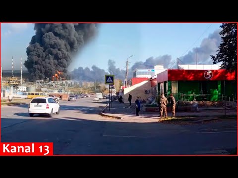 1,400-km strike from Ukrainian drones: Gazprom's major oil facility in Bashkortostan hit