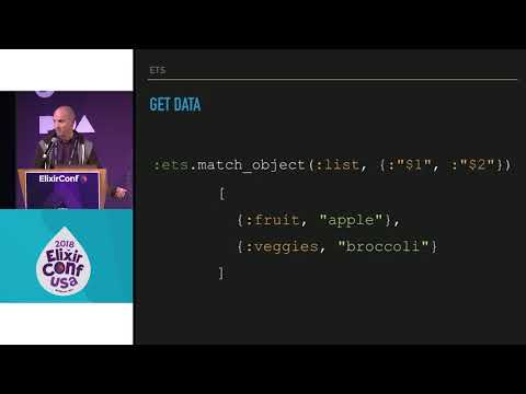 Lighting Talk ElixirConf 2018 - ETS caching - Doug Wright