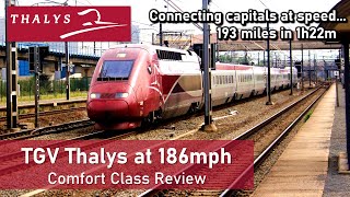 TGV Thalys Comfort Class Review (Paris to Brussels)