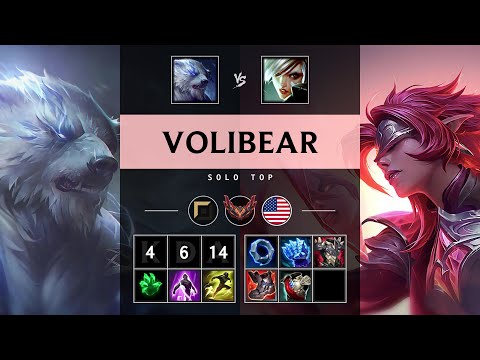 Volibear Top vs Riven - NA Grandmaster Patch 25.16
