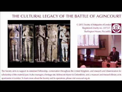 Armour and 1415: The Evidence of Church Monuments (17 September 2015, Agincourt600 Conference)