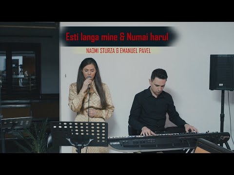 Naomi Sturza & Emanuel Pavel -  Esti langa mine & Numai harul | Colaj cantari la Biserica din Abrud
