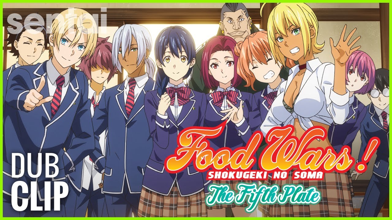 Food Wars! Shokugeki No Soma: The Fifth Plate Acrylic Decoration