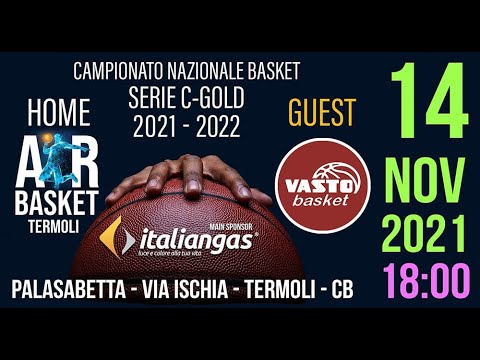 14.11.2021 Air Basket Termoli vs Vasto Basket 77-86