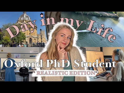 REALISTIC Day in my Life as an Oxford PhD Student 🔬🎓