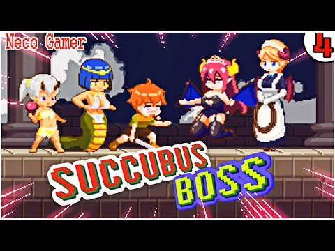 Succubus Boss - Super Mamono Sisters Gameplay Walkthrough (END)