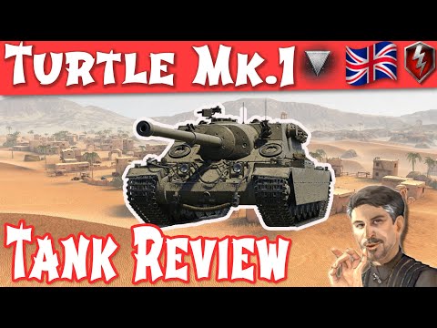 Turtle Mk.1 WOT Blitz Guide Tier 8 British Premium TD Review | Littlefinger on World of Tanks Blitz