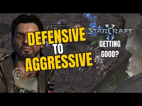 Pivoting Mid Game! - StarCraft 2 - Getting Good - Silver League 1v1 TvZ #starcraft2