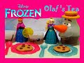 Disney Frozen Olaf S Summer Tea Set Play Doh Cookies Video 90