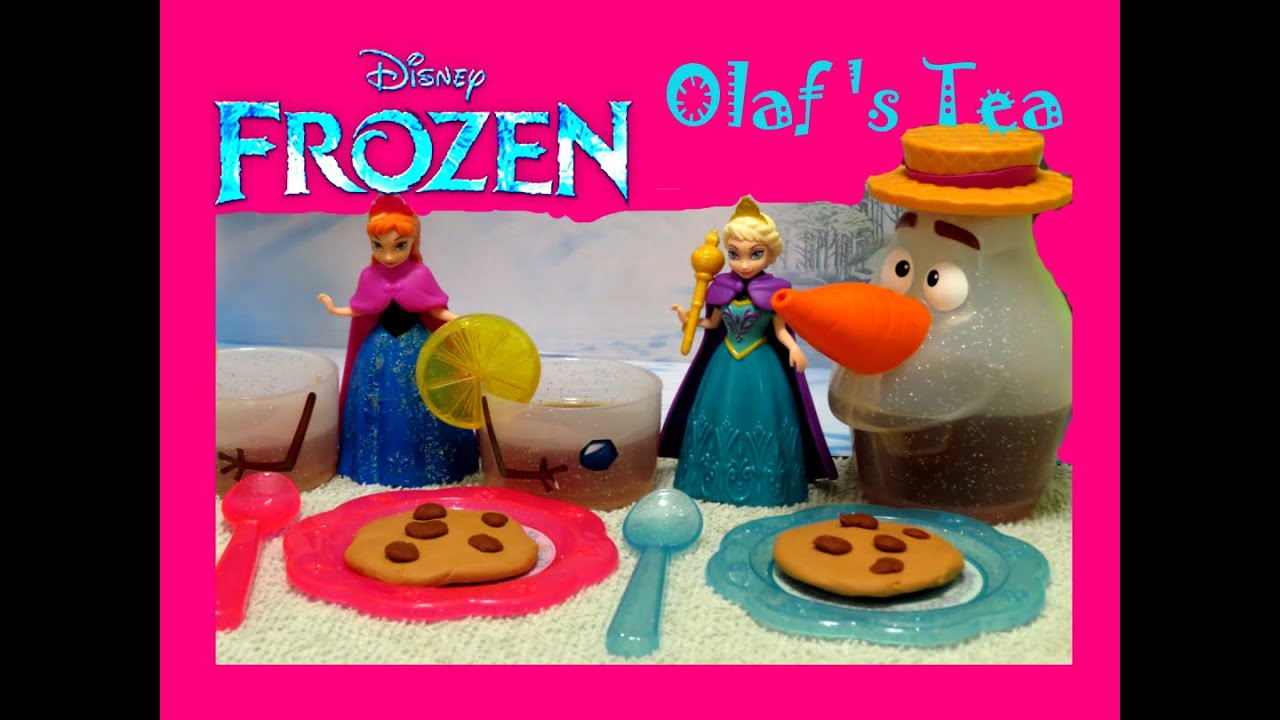 Disney Frozen Olaf's Summer Tea Set Play-doh Cookies, Video 90