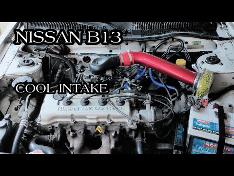 CAR AIR INTAKE FOR NISSAN SENTRA B13 CARB TYPE | DIY INSTALLATION |HKS
