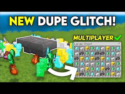 NEW WORKING DUPE GLITCH in  Minecraft Bedrock 1.21+ ! (v26.0)