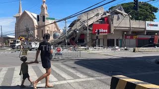 7.8 magnitude earthquake kills at least 32 in southern Philippines, destroys buildings