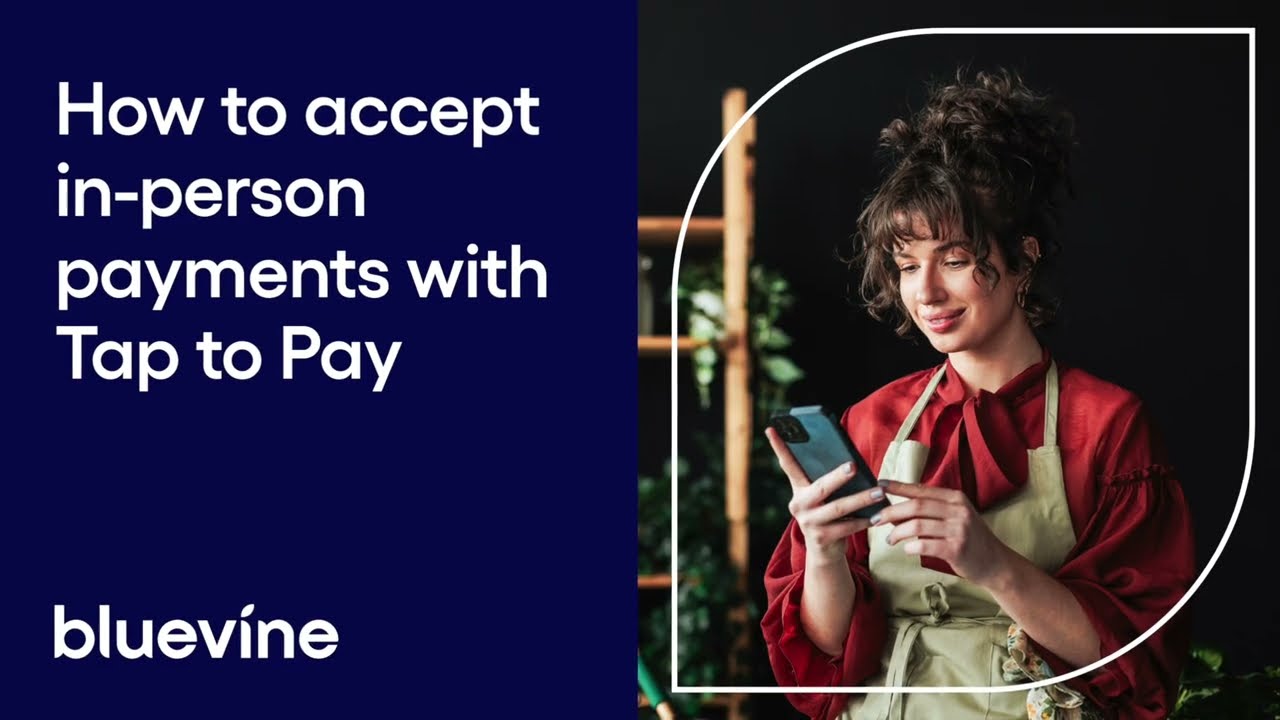 How to accept in-person payments with Tap to Pay video thumbnail