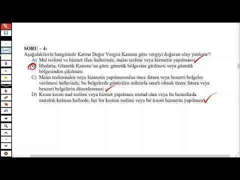 7. KDV'DE VERGİYİ DOĞURAN OLAY - KDV - HÜSEYİN ÇUKURTEPE