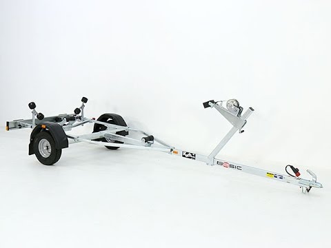 Bootsanhänger - BRENDERUP EL60 für Boote bis 4,3m KOCH PKW Anhänger Bootstransporter