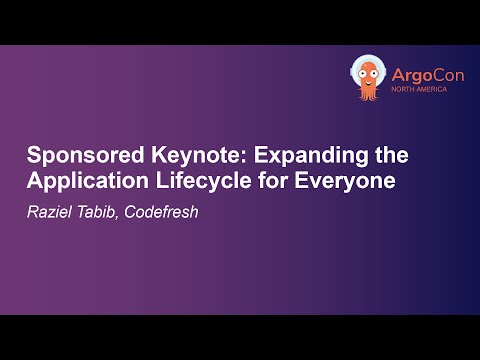 Raziel Tabib, Codefresh - Sponsored Keynote - YouTube