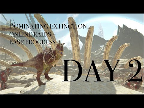 DOMINATING EXTINCTION, ONLINE RAIDING AND BASE PROGRESS I #PIRATES DAY 2