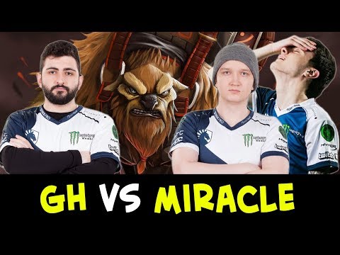 GH vs Miracle and Matu — support knows how to counter his cores