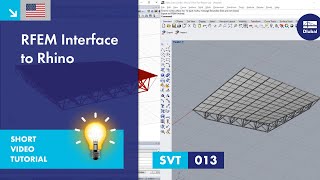 Interface do RFEM para o Rhino