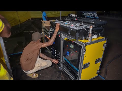 Parties Are Just Starting Back After The Hurricane In Jamaica | Mega Tone Sound System