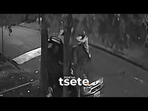 Tentativa de furto é registrada por câmeras de segurança no Jardim Vô Konrad