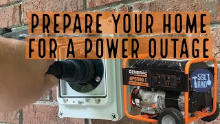 How To Safely Power Your Home With a Portable Generator