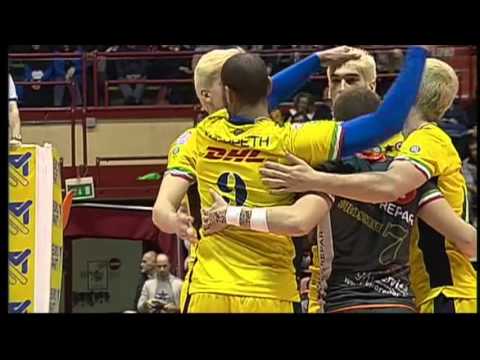 Superlega A1: Highlights CMC Romagna - DHL Modena 1-3