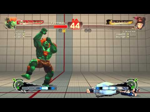Batalla de Ultra Street Fighter IV: gatoss64 (Blanka) vs Lokirocker (Juri)