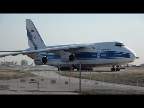 Morning Plane Spotting at Toronto Pearson Airport Compilation: Volga Antonov An-124, Calm Air & More