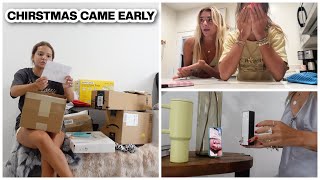 CHRISTMAS CAME EARLY : WHAT'S INSIDE THE BOXES . 📦 ?| VLOG#2101