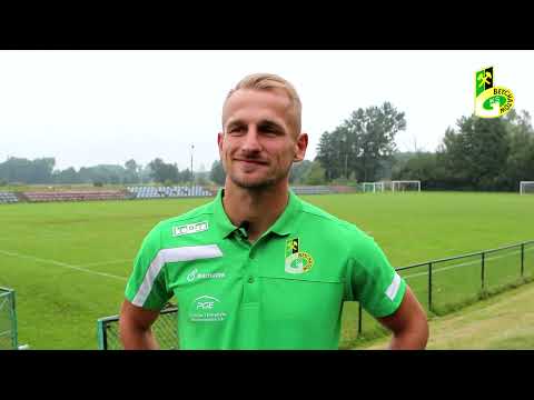 Bogdan Jóźwiak i Łukasz Wroński po meczu z LKS Kwiatkowice