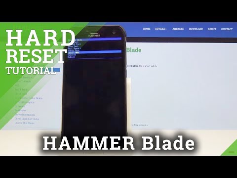 How to Perform Master Reset in HAMMER Blade - Clear eMMC / Wipe All Data