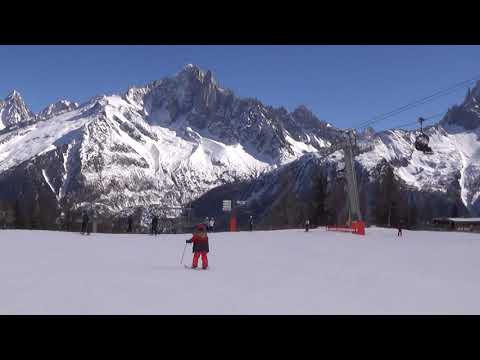 Risalita integrale seggiovia Poma "Le Cornu" - Chamonix Mont Blanc / Télésiège / Stollift / Stolheis