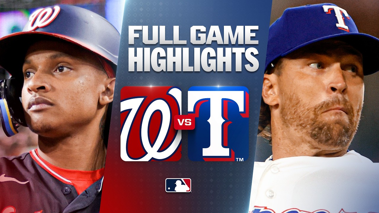 NATIONALS vs. RANGERS: Official Full Game Highlights (August 20) | 2026 MLB Season